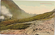 Landslide at Cucuracha, Panama during Canal Construction-antique unposted picture
