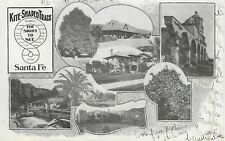 Postcard Kite-Shaped Track postmarked 1904 Santa Fe Railroad picture