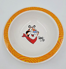 Vintage 2002 KELLOGG Tony The Tiger Cereal  Bowl #31694  Houston Harvest picture