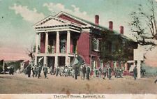 The Court House, Barnwell, South Carolina SC - 1912 Vintage Postcard picture