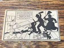 1880’s “Rough on Rats” Trade Card. Quack Medicine Remedy Illuminate Rat/Roaches picture