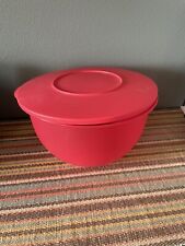 Tupperware Impressions Bowl 18C 4.3L Large Mixing Red picture