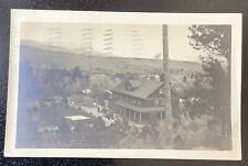 vintage real photo Postcard Colorado springs 1909 Mr. May’s House RPPC CO picture