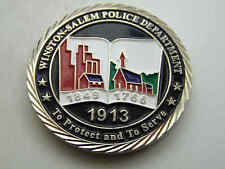 WINSTON SALEM POLICE DEPARTMENT CHALLENGE COIN picture