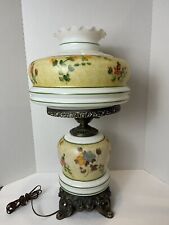 Falkenstein 7395 Vintage GWTW Hurricane Table Lamp Floral 25” Hand Painted picture