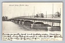 MA-Massachusetts, Harvard Bridge, Vintage Postcard picture