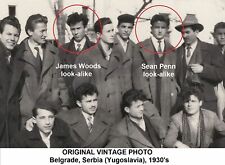 JAMES WOODS & SEAN PENN Amazing Look-Alike Surreal Vintage Photo from the 1930's picture