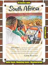 METAL SIGN - 1959 South Africa Adventure. Game Reserves - 10x14 Inches picture