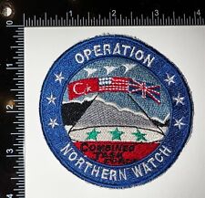 Operation Northern Watch ONW USAF Combined Task Force Theater Made Patch picture