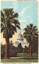 Northeast View of State Capitol - Sacramento, California Postcard picture
