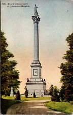 VINTAGE POSTCARD BROCK'S MONUMENT AT QUEENSTON HEIGHTS ONTARIO CANADA c. 1920 picture