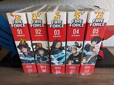 Fire Force Omnibus 1-5 (Vol 1-15) English Manga Set - New Atsushi Ohkubo Shonen picture