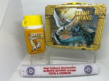 Vintage 1980 Clash Of The Titans Metal Lunchbox With Thermos Clean Inv-0516 picture