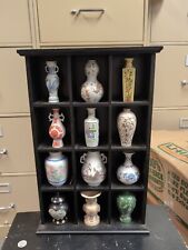 1980 Franklin Mint Porcelain Imperial Dynasty Mini Vase Complete 12 Japan Shelf picture