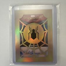2017 UD Spider-Man Homecoming Booklet Single Auto #007/100 Michael Chernus #BS1 picture