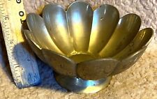 Vintage Etched Brass Bowl (BW355) picture