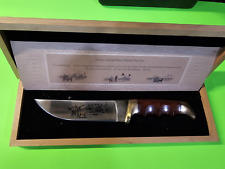 KERSHAW LIMITED EDITION THE GOLDEN RETRIEVER KNIFE WITH WOODEN BOX NO. 475/1000 picture