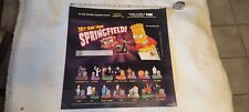 The Simpsons Burger King Poster Sign Display Halloween Toys Promo 2001 picture