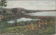 Crooked Lake, Sand Lake, Rensselaer County New York 1916 Postcard picture