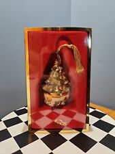 Lenox Porcelain Christmas Tree Trinket Box Holiday Collectible with Original Box picture
