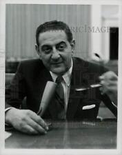 1956 Press Photo Orchestra Leader Guy Lombardo testifies in Washington, D.C. picture