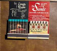The Sahara & The Sands Hotel & Casinos- Las Vegas, Nevada - Feature Matchbooks picture