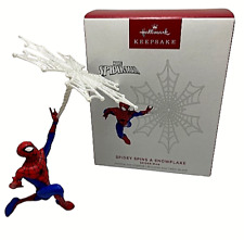 Hallmark 2023 Spiderman Spidey Spins a Snowflake Keepsake Xmas Ornament NIB picture