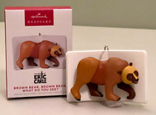 Hallmark 2022 BROWN BEAR, BROWN BEAR, WHAT DO YOU SEE? Ornament ~ NMIB picture