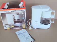Vintage Krups Brewmaster Jr Electric Coffee Maker Type 170 4-cup White Tested picture