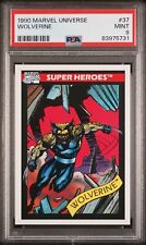 1990 Marvel Universe #37 Wolverine PSA 9 Mint picture