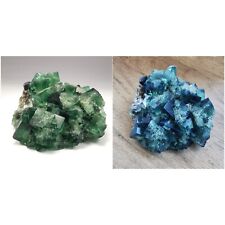 182.7 g Color-Shift Fluorite / Diana Maria Mine, UK / Rough Crystal Specimen picture