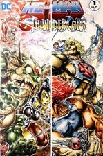 He-Man/Thundercats #1, Heroes and Villains Cover Set picture