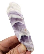 Amethyst Chevron Crystal Lightly Polished Brazil 44 grams picture