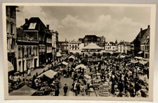 RPPC Market Day, Eindhoven, The Netherlands, Vintage Real Photo Postcard picture