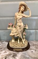 The Ruby’s Collection, Crona Victorian Style Resin Woman with Doves Figurine picture