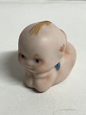 Vintage Bisque Kewpie Figurine Lying Down Smiling 1.5