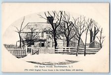 Long Island New York Postcard Old Sayre House Southampton Building 1910 Unposted picture
