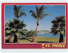 Postcard Tropical Fort Pierce Florida USA picture