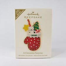 Hallmark Keepsake Ornament - A Christmas Surprise - 2008 Exclusive VIP Gift EUC picture