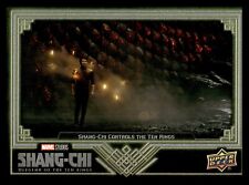 2023 Shang-Chi UD Marvel Red Parallel 63 Shang-Chi Controls the Ten Rings picture