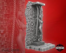 Erotic Game With Chains Miniature Dungeon Of Pleasure Figurine Nsfw 2 15/16in picture