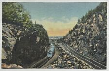 Vintage Postcard, Train, Gate of the Notch, White Mountains, New Hampshire picture