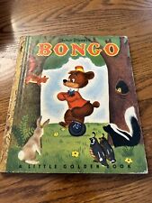 Vintage 1948 Little Golden Book, Walt Disney’s Bongo, Good Condition picture