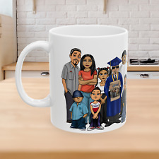 Lil Homies, Homies Mug, senior mug, Chicana, graduation mug, cholo graduation picture