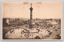 Postcard Place de la Bastille Paris France (929) picture