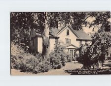 Postcard Orchard House Home of Louisa May Alcott Concord Massachusetts USA picture