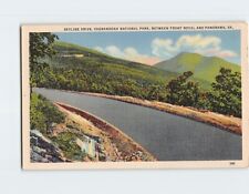 Postcard Skyline Drive, Shenandoah National Park, Virginia picture