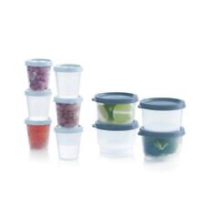 NEW Tupperware super mini bowl set 10 midget & snack cup store meal prep lunch picture