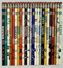 *NEW* Lot of 24 Vintage NFL Football Pencils No. 2 by Empire Berol NFC AFC picture