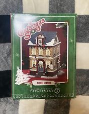 Dept 56 A Christmas Story Police Station (Great Condition) No Bulb picture